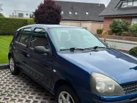 Gebraucht Renault Clio II 75 PS (55 kW) 2003 Blau Kleinwagen