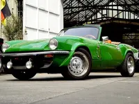 Gebraucht Triumph Spitfire 69 PS (50 kW) 1973 Grün Cabrio