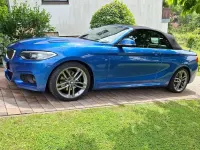 Gebraucht BMW 220 M Sport 190 PS (139 kW) 2015 Blau Cabrio
