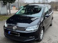Gebraucht VW Sharan Trendline 140 PS (102 kW) 2011 Schwarz Van / Kleinbus