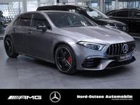 Gebraucht Mercedes A45 AMG AMG 421 PS (309 kW) 2021 Mountaingrau metallic Kleinwagen