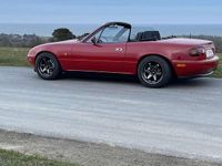 Second-hand Mazda MX5 116 CP (85 kW) 1992 Roșu Cabrio