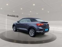 Gebraucht VW T-Roc Cabriolet Style 150 PS (110 kW) 2021 Grau Cabrio