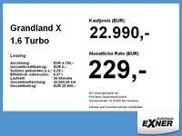gebraucht Opel Grandland X 1.6 Turbo ELEGANCE LED, Navi, Kamera