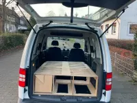 Gebraucht VW Caddy 70 PS (51 kW) 2013 Weiß Van / Kleinbus