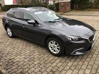 Gebraucht Mazda 6 Prime-Line 150 PS (110 kW) 2016 Grau Limousine