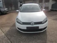 Gebraucht VW Golf VI Trendline 80 PS (58 kW) 2009 Weiß Kleinwagen