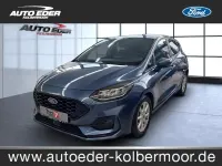 Gebraucht Ford Fiesta ST-Line X 125 PS (91 kW) 2023 Chromablau (metallic) Kleinwagen