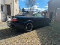 Gebraucht BMW 325 Cabriolet Sport Line 192 PS (141 kW) 2002 Blau Cabrio