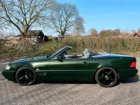 Gebraucht Mercedes SL320 231 PS (169 kW) 1998 Grün Cabrio