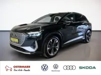 Używany Audi Q4 e-tron S-Line 210 kW (286 KM) 2023 Czarny SUV
