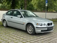Gebraucht BMW 316 115 PS (84 kW) 2002 Silber Coupé