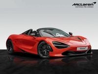 Neu McLaren 720S 721 PS (530 kW) 2025 Orange Cabrio