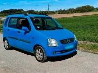 Gebraucht Opel Agila 75 PS (55 kW) 2001 Blau Van / Kleinbus