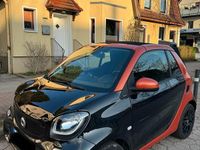 Gebraucht Smart ForTwo Cabrio 60 kW (82 PS) 2017 Schwarz Cabrio