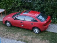Gebraucht Mazda 323F 88 PS (64 kW) 1995 Rot Kleinwagen