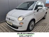 Gebraucht Fiat 500 Lounge 69 PS (50 kW) 2008 Weiß Kleinwagen