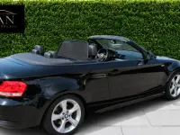 Gebraucht BMW 118 Cabriolet Sport Line 143 PS (105 kW) 2012 Schwarz Cabrio