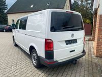 gebraucht VW Transporter T6lang AHK 2x Schiebetür Navi Tempomat Standh.