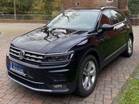 Second-hand VW Tiguan Highline 220 CP (161 kW) 2018 Negru SUV