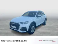 Gebraucht Audi Q5 S-Line 204 PS (150 kW) 2021 Gletscherweiß metallic SUV