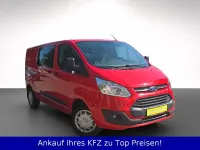 Gebraucht Ford Transit Custom Trend 131 PS (96 kW) 2017 Rot Van / Kleinbus