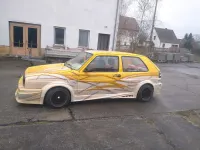 Brugt VW Golf II 140 HK (102 kW) 1990 Gul Hatchback