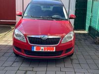 Gebraucht Skoda Roomster 75 PS (55 kW) 2012 Rot Van / Kleinbus