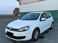 Gebraucht VW Golf VI 80 PS (58 kW) 2009 Weiß Kleinwagen