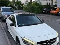 Gebraucht Mercedes CLA180 AMG line 122 PS (89 kW) 2017 Weiß Limousine