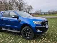Gebraucht Ford Ranger Wildtrack 2018 Blau Pickup