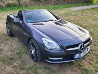 Gebraucht Mercedes SLK200 184 PS (135 kW) 2012 Grau Cabrio