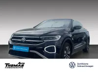 Gebraucht VW T-Roc Cabriolet Style 150 PS (110 kW) 2024 Schwarz Cabrio