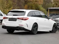 Gebraucht Mercedes C220 AMG 200 PS (147 kW) 2024 Weiss unilack polarweiss Kombi