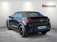 Neu VW T-Roc Cabriolet R-line 150 PS (110 kW) 2025 Schwarz (deep black perleffekt) Cabrio