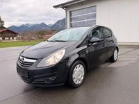Gebraucht Opel Corsa Edition 87 PS (63 kW) 2010 Schwarz Kleinwagen