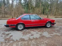 Używany BMW 635 Basis 185 KM (136 kW) 1986 Czerwony Coupe