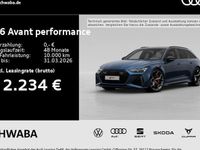 Neu Audi RS6 Performance 630 PS (463 kW) 2025 Blau Kombi