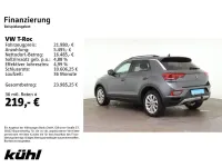 Gebraucht VW T-Roc Life 150 PS (110 kW) 2022 Indiumgrau metallic SUV
