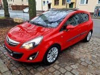 Gebraucht Opel Corsa 101 PS (74 kW) 2012 Rot Kleinwagen