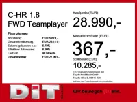 Neu Toyota C-HR 140 PS (102 kW) 2025 Schneeweiß/ dach schwarz SUV