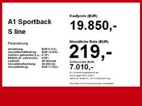 gebraucht Audi A1 Sportback S line 25 TFSI 70 kW (95 PS) 5-Gang