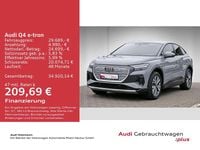 Gebraucht Audi Q4 Sportback e-tron Advanced 150 kW (204 PS) 2022 Kieselgrau SUV
