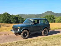 Gebraucht Lada niva 82 PS (60 kW) 2008 Grün SUV