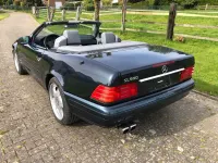 Gebraucht Mercedes SL500 AMG 320 PS (235 kW) 1998 Blau Cabrio