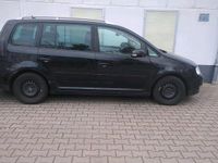 Gebraucht VW Touran 107 PS (78 kW) 2006 Schwarz Van / Kleinbus