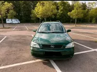Gebraucht Opel Astra 101 PS (74 kW) 2002 Grün Kombi
