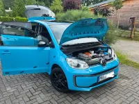 Gebraucht VW e-up! 61 kW (83 PS) 2021 Blau Kleinwagen