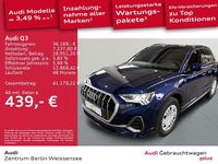 Gebraucht Audi Q3 S-Line 190 PS (139 kW) 2023 Navarrablau metallic SUV