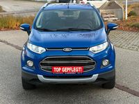 Gebraucht Ford Ecosport Titanium 125 PS (91 kW) 2015 Kineticblau (metallic) SUV